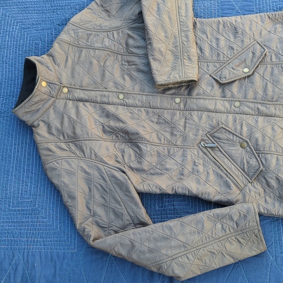 Barbour Cavalry Polarquilt Jacket, women's US 10 - Picture 7 of 16